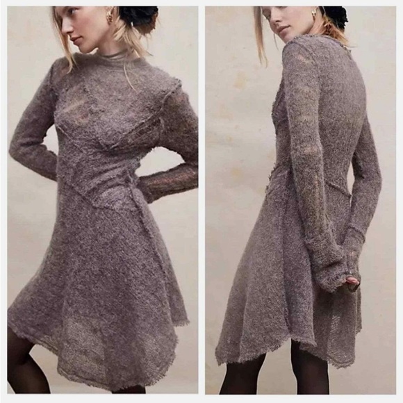 Free People Changing Tides Sweater Dress - Picture 2 of 9